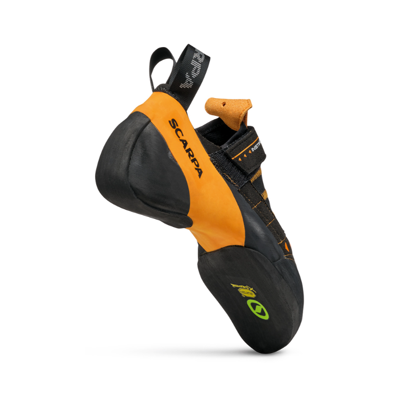 back to profile view of Scarpa Instinct VS climbing shoe